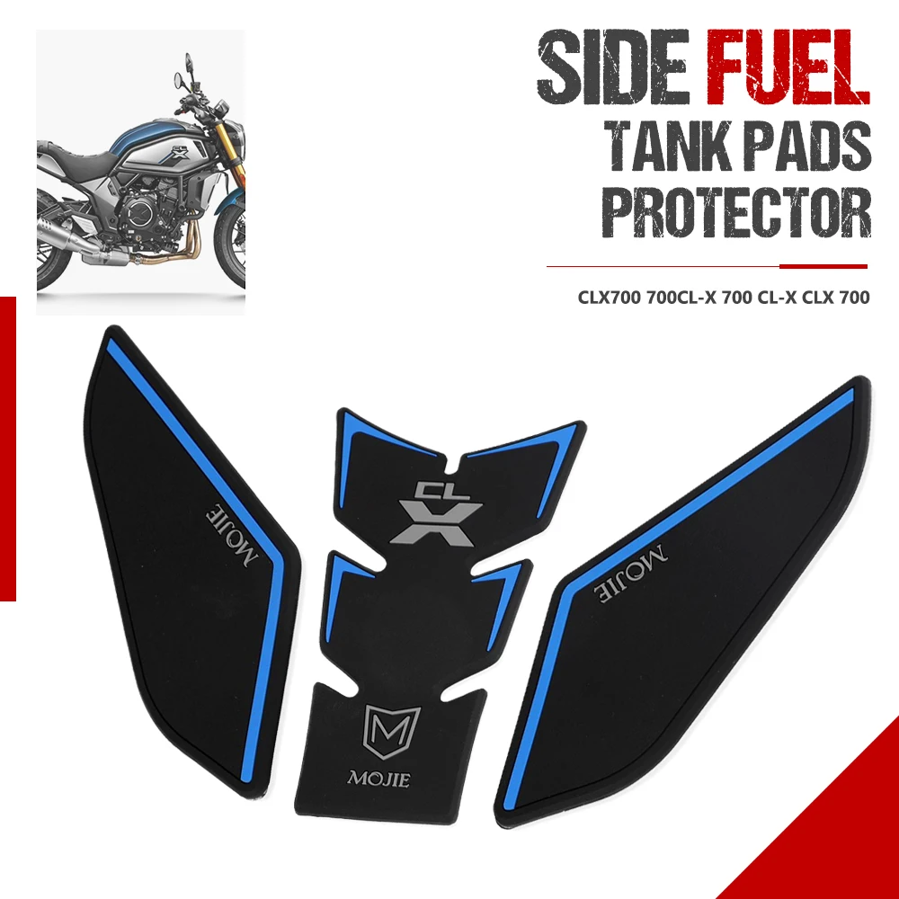 NEW Motorcycle Fuel Tank Pad Protector sticker Side Pad Knee Grip Decal Kit Decoratio For CFMOTO CLX700 700CL-X 700 CL-X CLX 700 motorcycle wheel sticker waterproof rim strip for cfmoto 700 clx cf moto clx700 700clx 700cl x heritage tire decal accessories