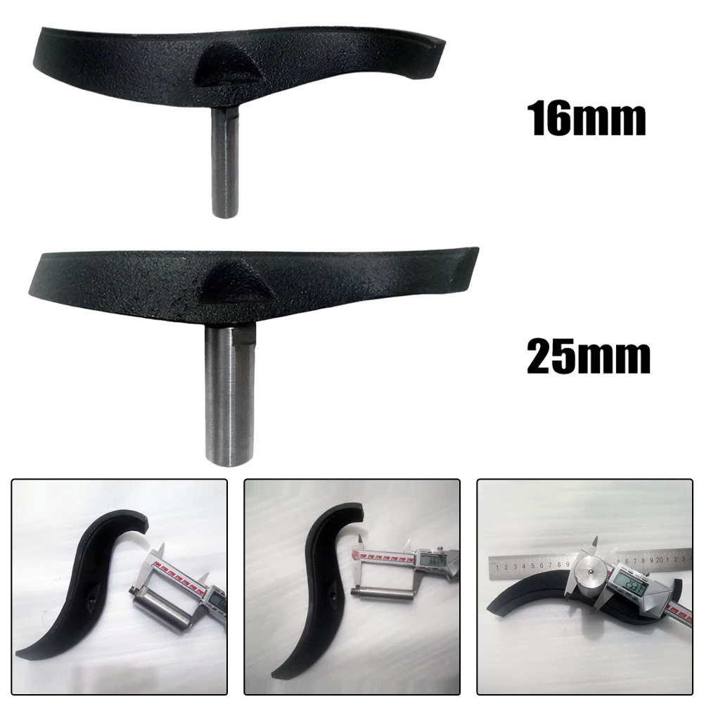 

Cast Iron Woodworking Curved Lathe Tool Rest For 16mm/25mm Diameter Tool Rest Base Woodworking & Metal Working Lathe Parts