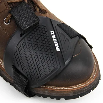 Motorcycle Shift Pad Rubber Boot Protective Cover Adjustable Shifter Shield Anti Slip Pad Shoe Cover Motorcycle Shoe Protection 1