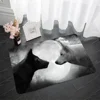 1PC Wolf Floor Mats Door Mats Household Carpets Foot Mats Kitchen And Bathroom Absorbent Non-slip Mats Home Decoration Carpets 5