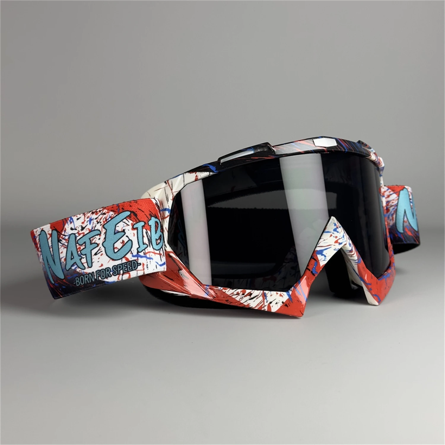 Lila Motocross Brille Reiten Ski UV400 Männer Motorrad Brille MX Radfahren Für Motorräder MountainbikesBicycles MX ATV – Detail 8