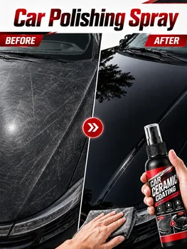 Spray per la riparazione e lucidatura della vernice dell'auto - Ripara graffi e scolorimenti sulla vernice dell'auto, creando uno strato superficiale lucido e impermeabile.