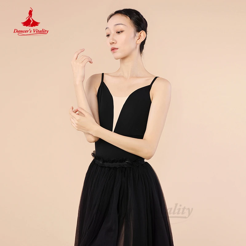 Tuta Da Balletto A Maniche Lunghe - In Spandex, Per Donna, Elegante E Comoda Per Allenamento - Foto 11