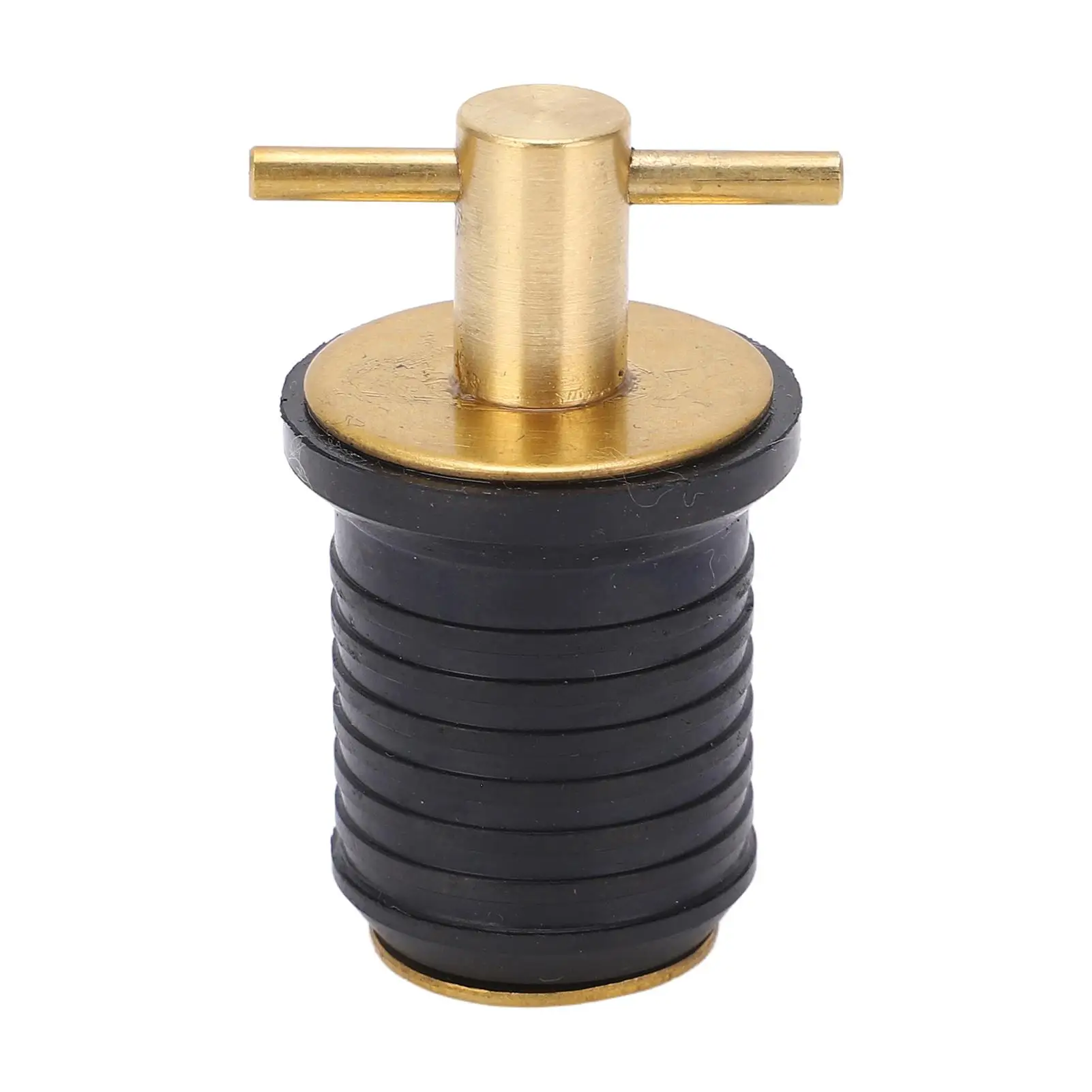 

T Handle Drain Plug Watertight Rubber Long Service Life Twist Drain Plug for Marine Lifeboat and Ferryboat