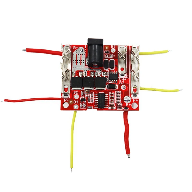

6X Li-Ion Battery Case Circuit Board PCB For Lomvum Zhipu Hongsong Jingmi No Original Makita 18V Lithium Battery,15 Hole