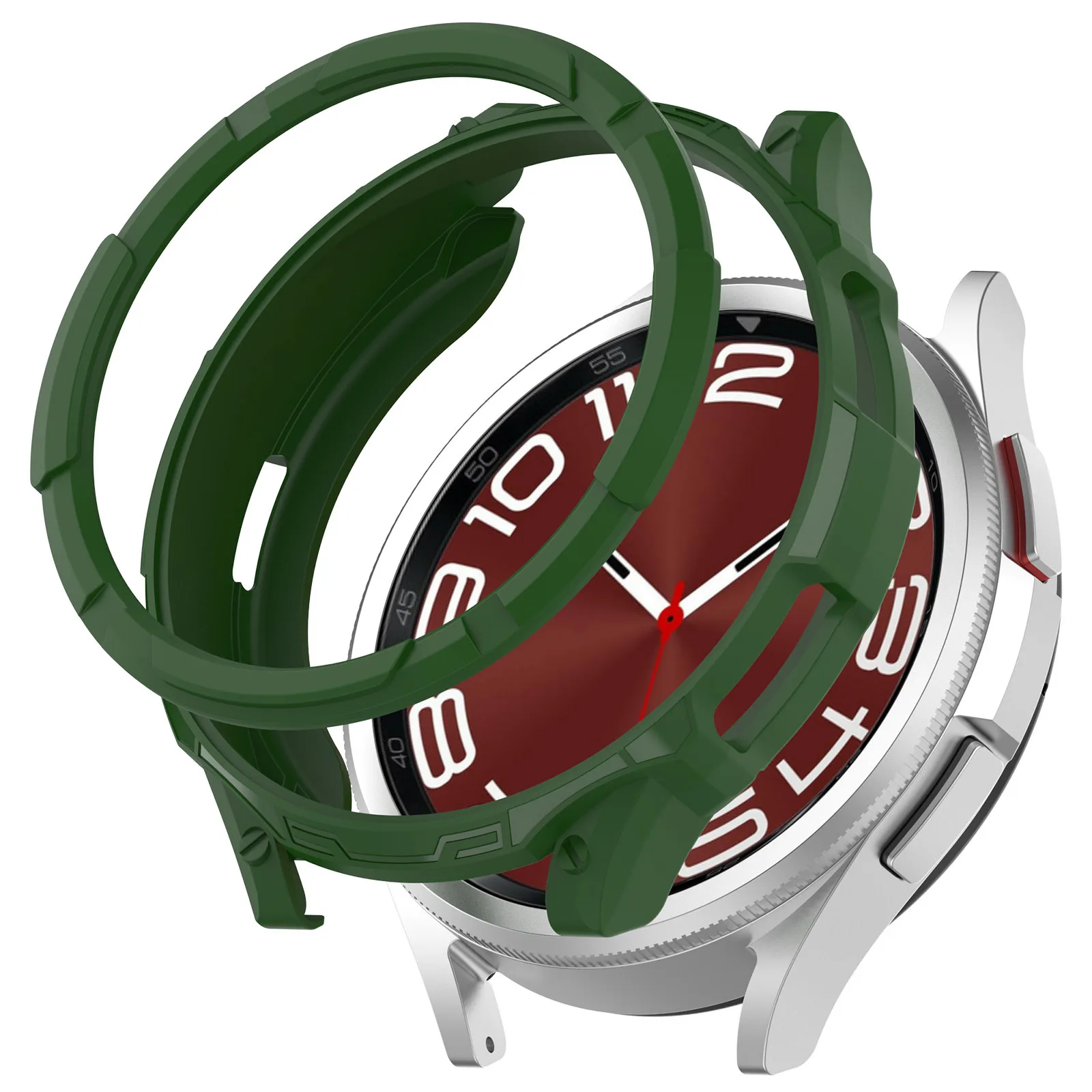 Stylish Silicone Protective Shell with Rotating Bezel