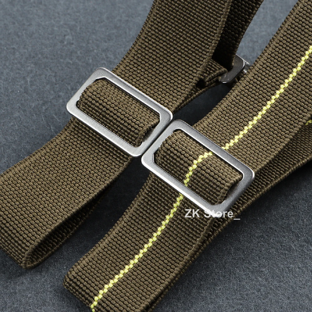 Versatile Nylon Braided Watch Band Elastic Strap - Sport Bracelet