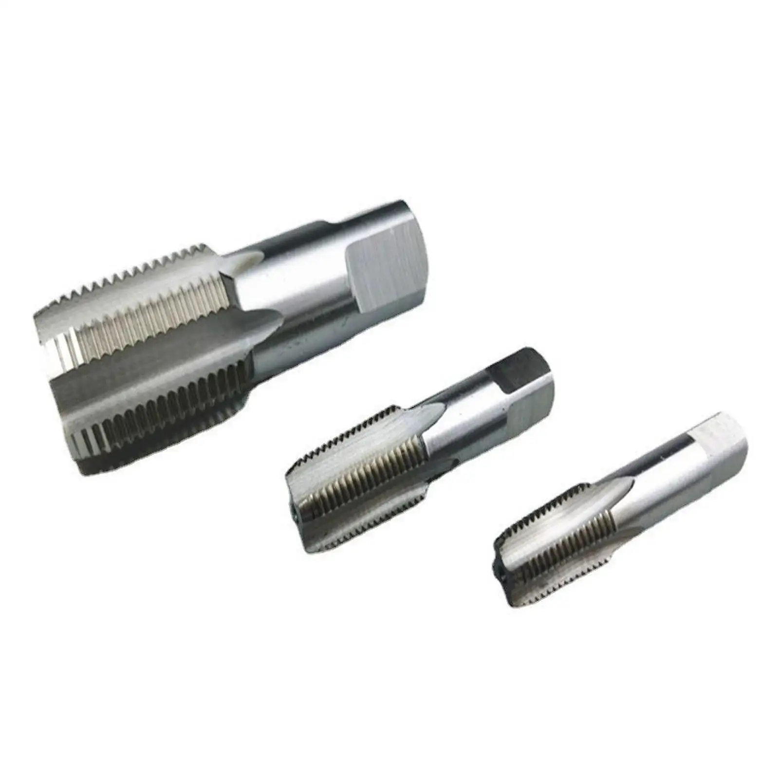 6x NPT 파이프 탭 DIY 유지보수용 보관함 포함 정비공 배관 탭 세트