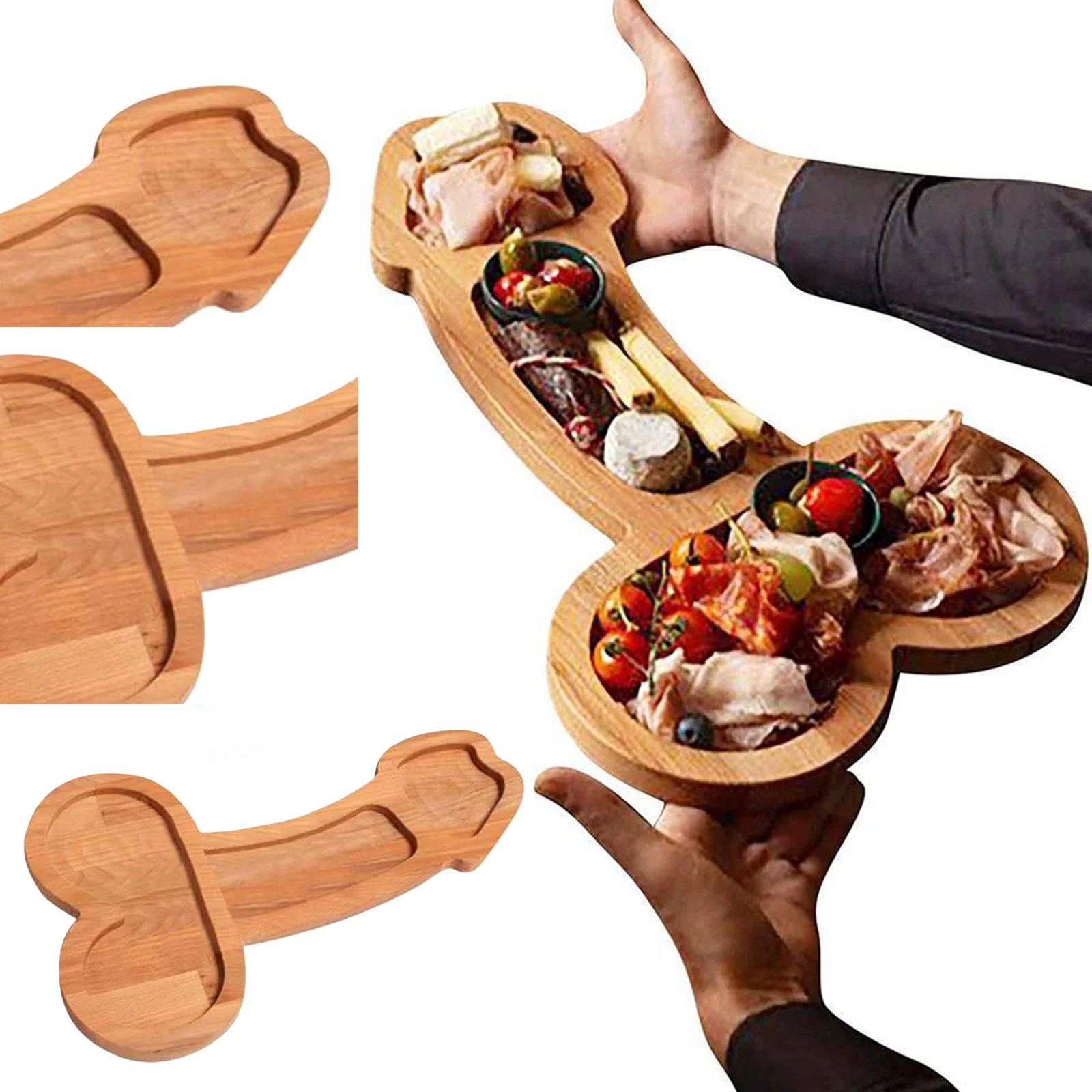 Tray Aperitif Board Store Snacks Unique Verrines Wooden 1pc 24*15cm Cheese Servers For Dinner Funny Homemade Food