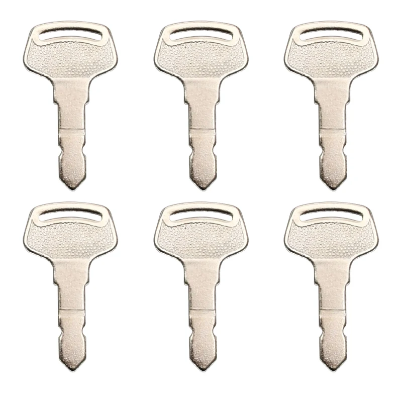 6 PCS Ignition Key R45361 AT195302 AT145929 AR51481 Compatible with John Deere Tractor 1020 1120 1030 1130 1630 1054 1404 1520