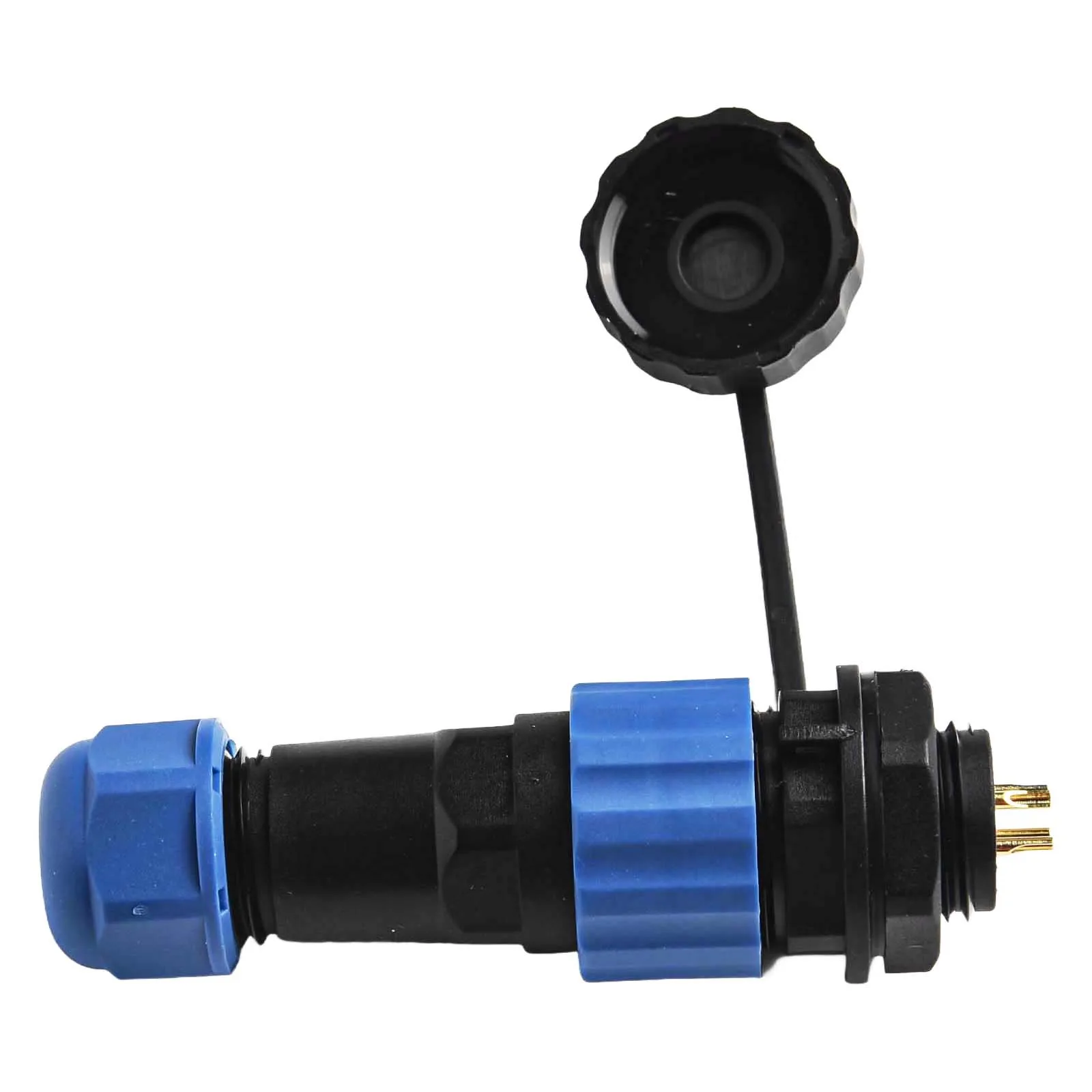 SP16 Waterproof Circular Socket Connector IP68 Rated with 2 to 9 Pins Essential for Low Frequency Applications