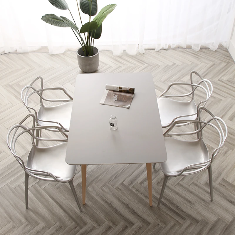 Description Picture 6 of itemNordic Kitchen Furniture Dining Chairs Living Room Furniture Acrylic Coffee Chair Transparent Chairs Bedroom Makeup Chairs