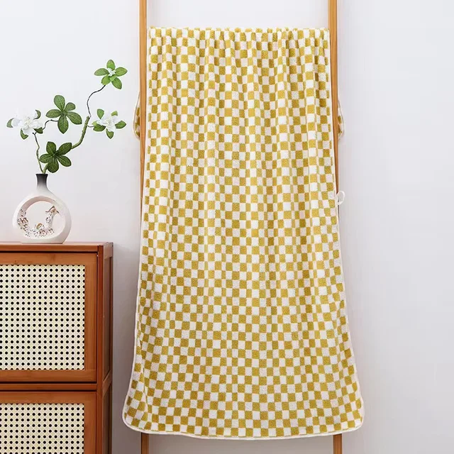 Fürdő Törülközőkészlet Korallsonyos Abszorbens Haj Arcfürdő Kézi Törölköző Készlet Fürdőszobai Törülközők Szett Strand Törülköző Felnőttek Számára - Image 5