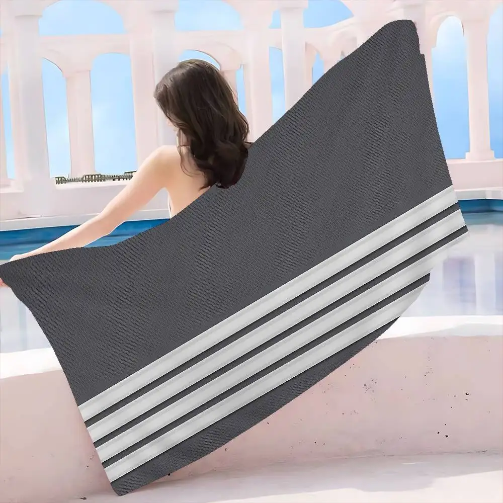 Fashion Brand T-Thom B-Brown Microfiber Beach Towel Absorbent Quick Dry Soft Yoga Swimming Resort Mountain Climbing Towel