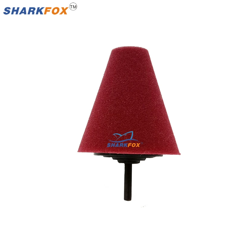 Sharkfox Car Polishing Pad Foam Sponge Pad Cone Polisher Automotive Waxing Kit