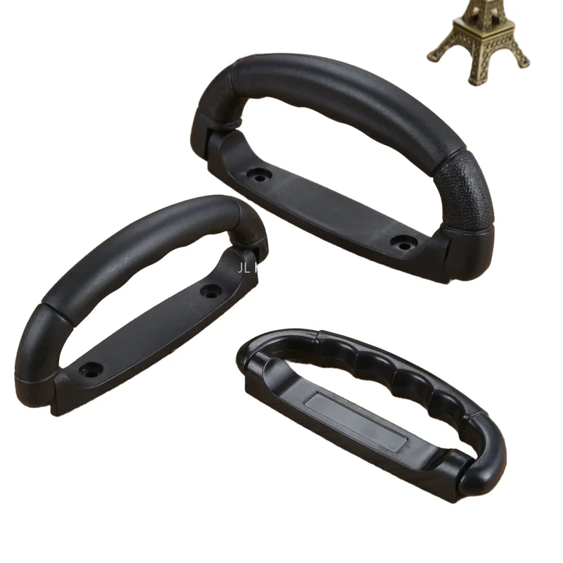 Furniture Handles Kitchen Door Handles 1Pc Plastic Luggage Suitcase Case Box Pull Replacement Carrying Handle Strap Air Bags Box Accessories cabinet knobs slides