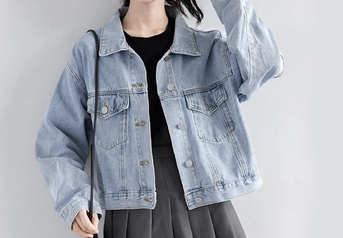 Рисунок 3 - Джинсовая куртка женская весна-осень