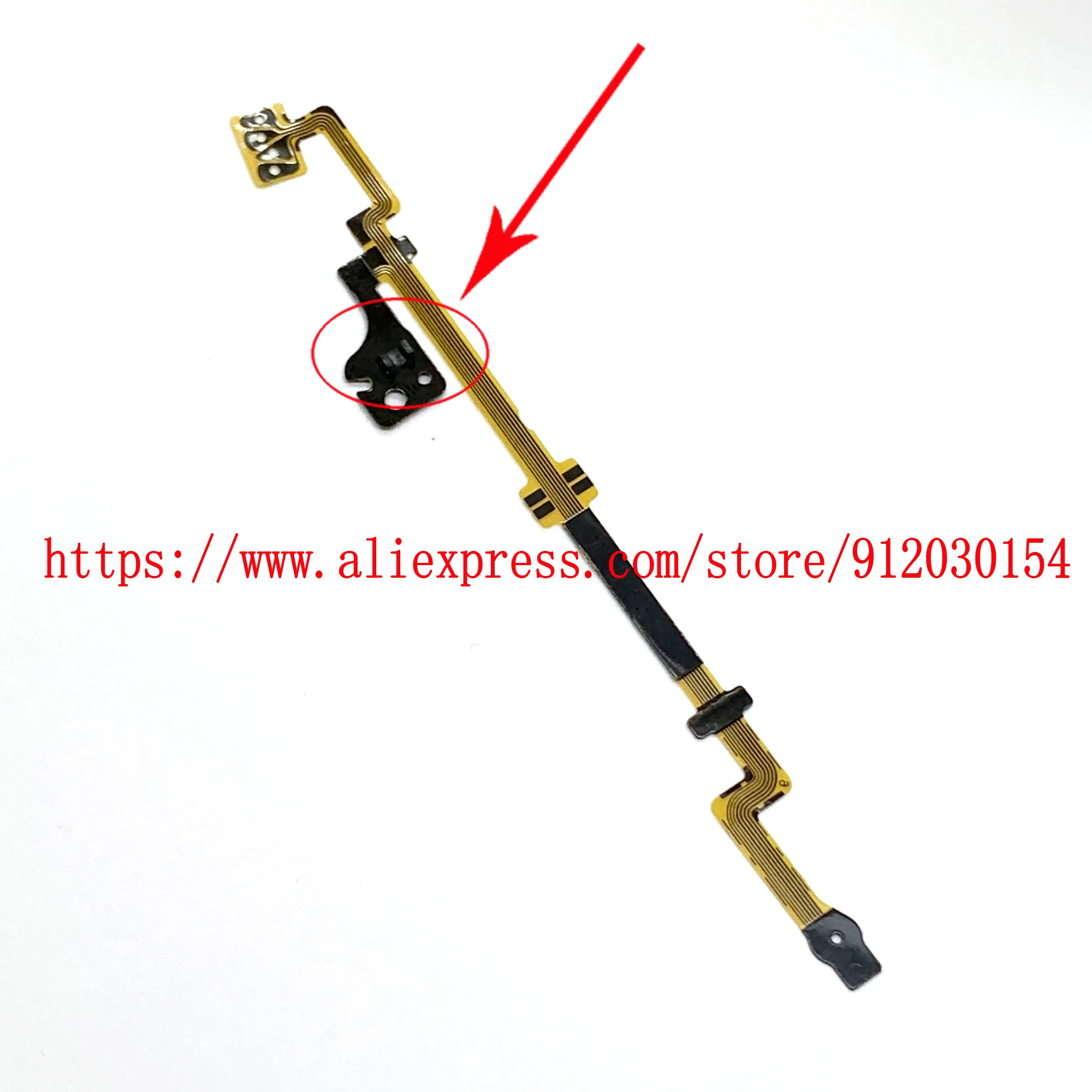 NEW Lens Focus Flex Cable For Canon EF-M 55-200mm 55-200 mm f/4.5-6.3 IS STM Repair Part With Sensor