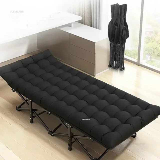 Portable Folding Beds Office Lunch Break Bed Outdoor Camping Recliner Modern Tent Folding Beds Multi-functional Camp Bed Z 1