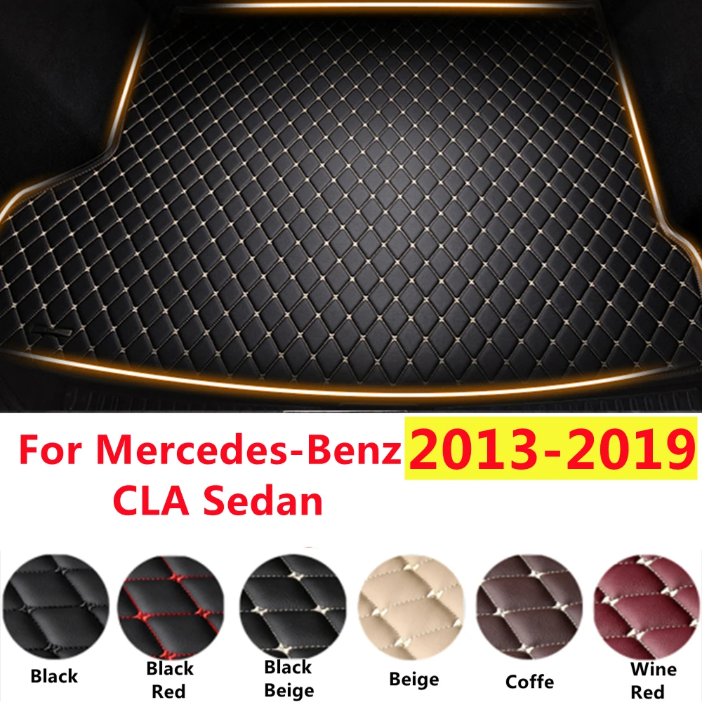 

Кожаный коврик для багажника Mercedes-Benz CLA Sedan 2019 2018 2017-13