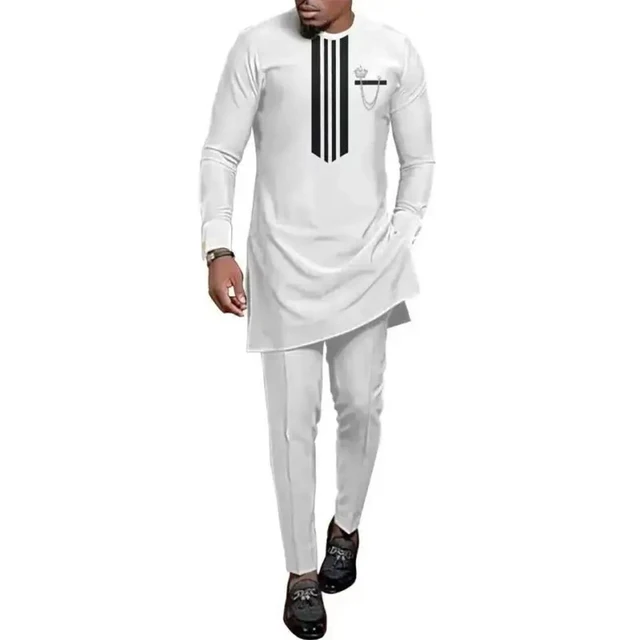Ebube Long Sleeve Kaftan Outfit