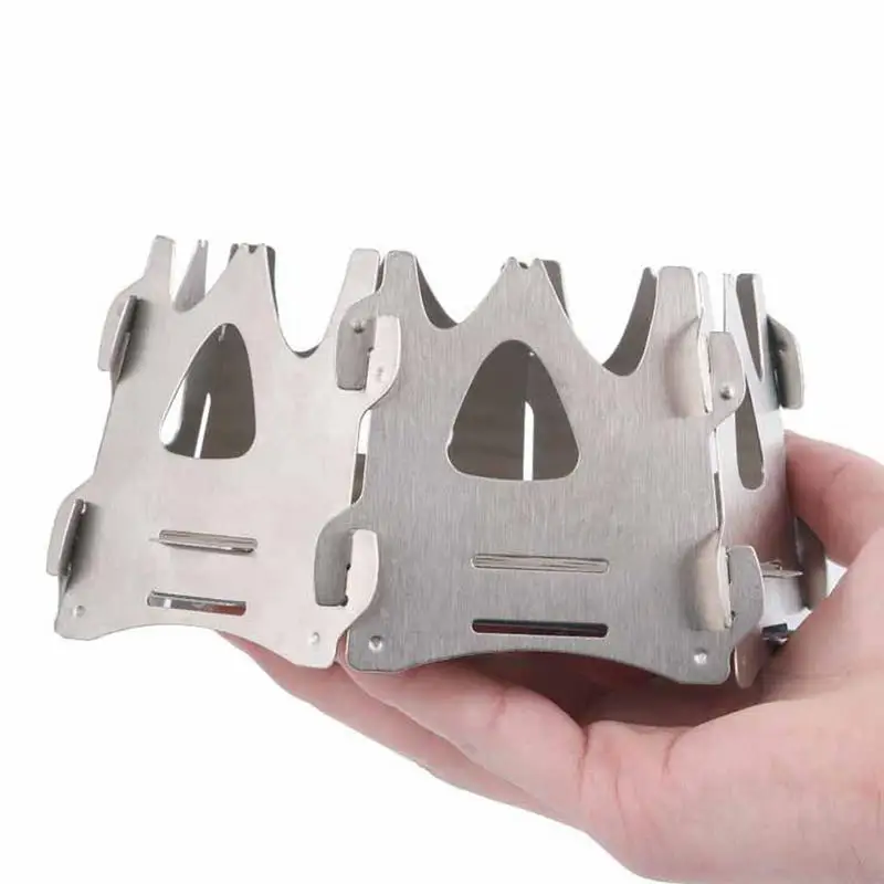 

Camping Wood Stove Camp Stoves For Camping Wood Burning Collapsible Ultralight Camp Stove Outdoor Mountaineering Camping Tool