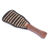 Genuine Leather Paddle - Premium Quality,  Handle COW LEATHER Whip 1