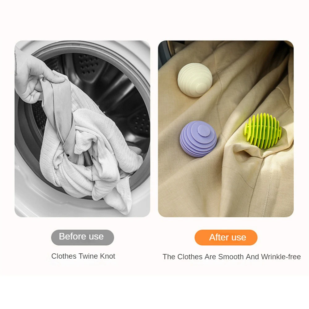 1/2PCS Laundry Ball Durable Save Time Effortlessly Convenient Environmental Protection Eco-friendly Products Clean Artifact