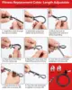 Gym Cable Steel Wire Rope Accessories Cable Machine Fitness Equipment Exercise Metal Limit Ball Terminals Gasket 4