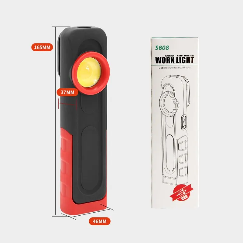 Car Detailing Tools Car Paint Finish Lamp Scan Swirl Magnetic Grip Multifunction Auto Repair Working Light 500LM 2400mAh USB portable work lights portable work light