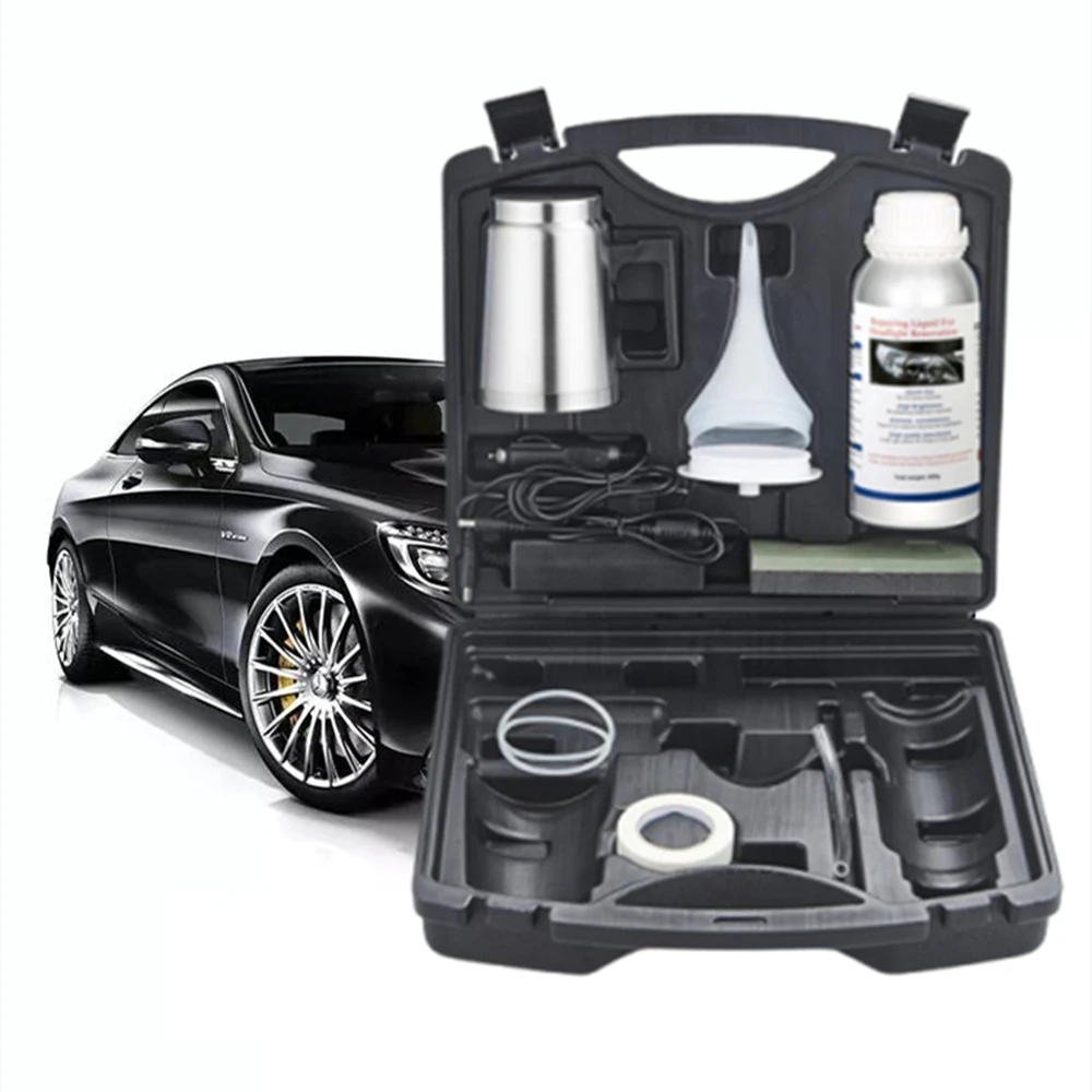 Headlight Restoration Kit Automatic Polishing Car Headlight Renovation