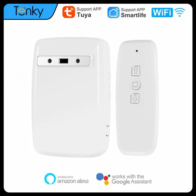 Tuya wi fi Tela do Projetor de Teatro em Casa Inteligente Interruptor de Cortina Elétrica sem Fio Controlador para Alexa Google Assistente Casa