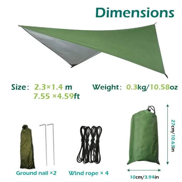 Portable Camping Hammock with Mosquito Net 4