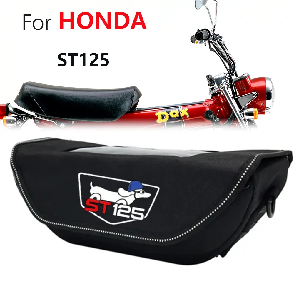 

For Honda ST125 Motorcycle Waterproof And Dustproof Handlebar Storage Bag motorcycle handlebar travel bag