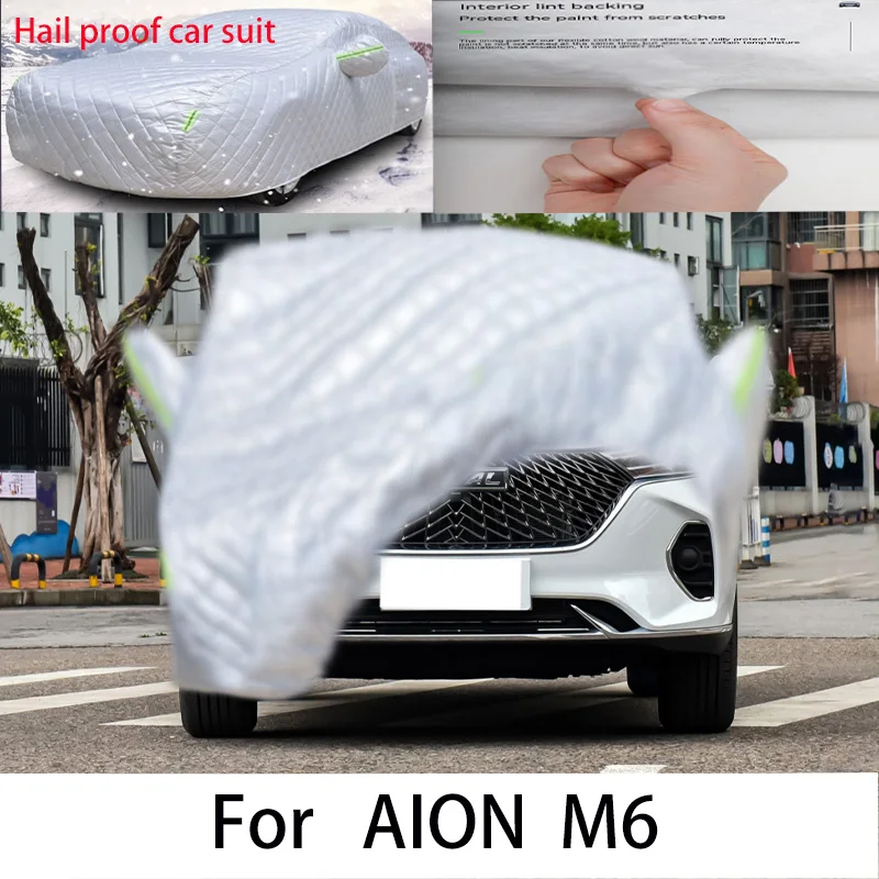 

For AION M6 Carprotective cover,sun protection,rain protection, UV protection,dust prevention auto Anti hail car clothes