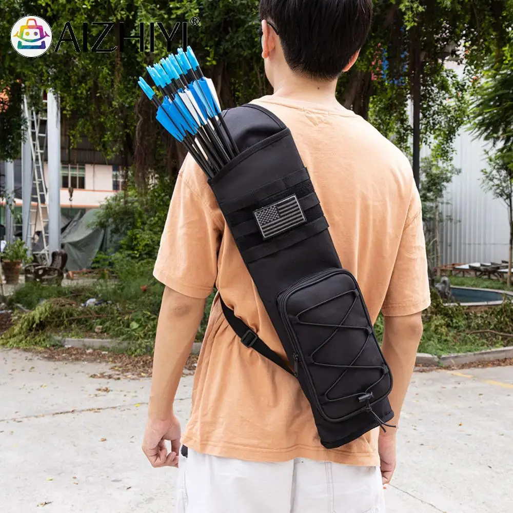 Bow Storage Bag Portable Bow Quiver Holder Bottom Thickening Adjustable Strap Accessories for Outdoor Archery Hunting