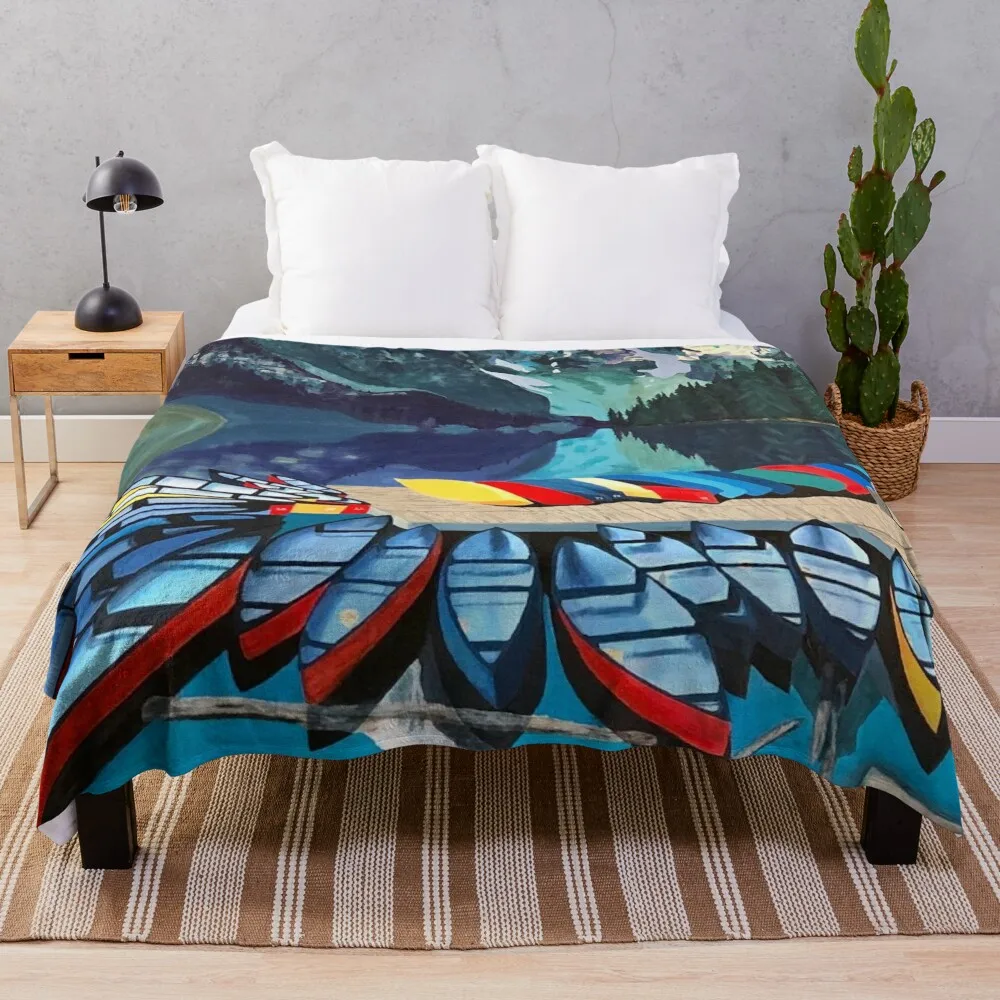 

Lake Moraine Throw Blanket Extra Large Throw Blanket Shaggy Blanket sofa bed Blankets For Baby Luxury Blanket