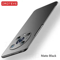 Ultra Slim Frosted Hard Protective Case - Shockproof Phone Cover by ZROTEVE for Magic 4 Lite 5G (Matte Black)