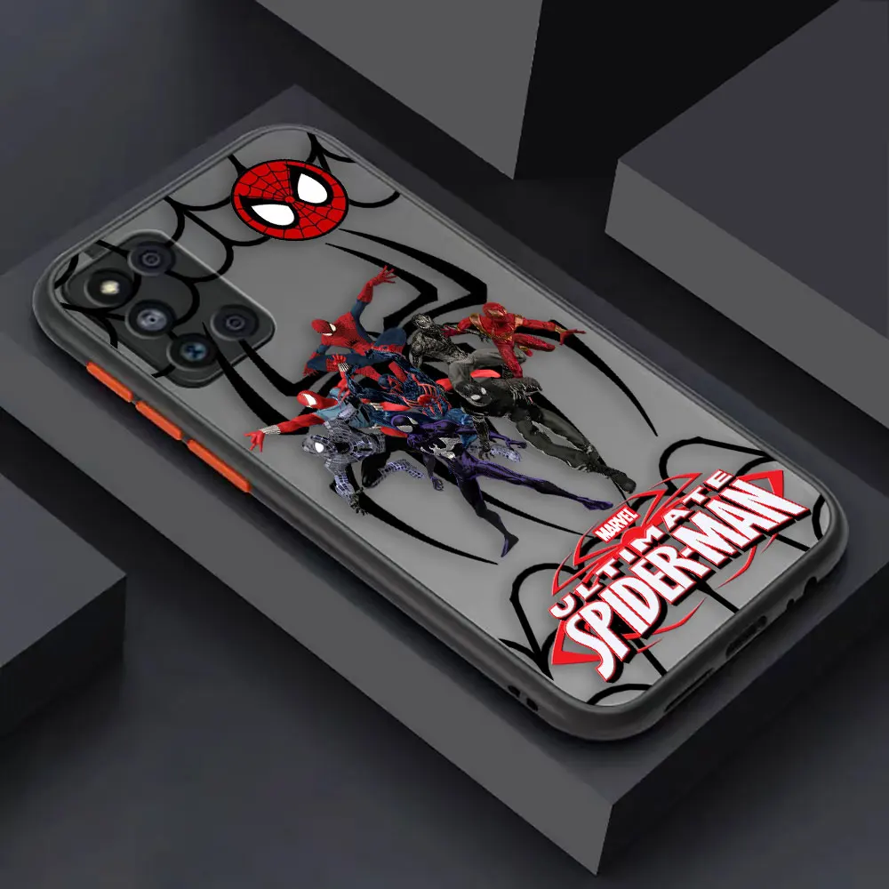 thumbnail image 1 of Funda mate para Samsung Galaxy M62 M53 M52 M51 M33 M32 M31 M30S M23 5G J8 J7 J6 J5 Funda Capa Shell genial Marvel'S Spider-Man, 1 of 5