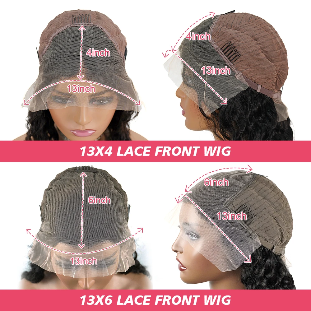 30 Inch HD Lace Frontal Human Hair Wig For Women Pre-Plucked 200 250 Density