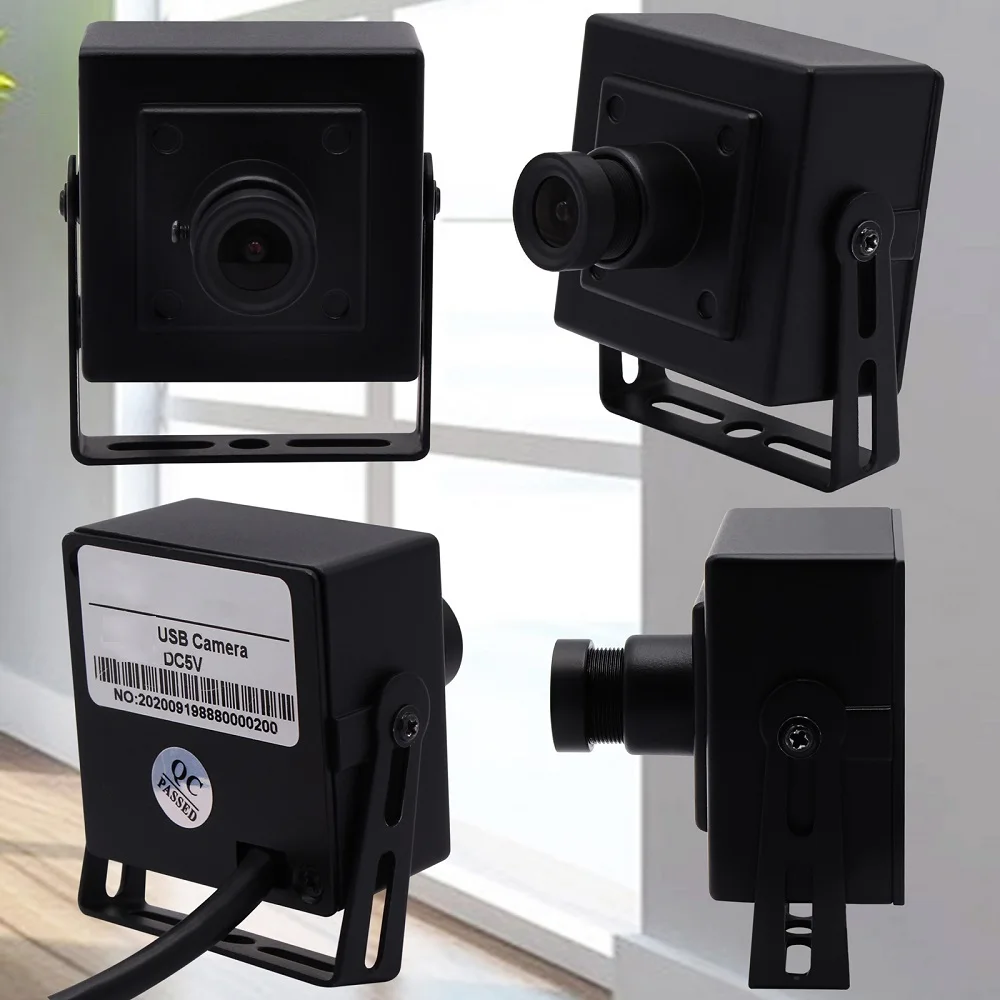 Camera case mini aluminum camera house USB camera casing.