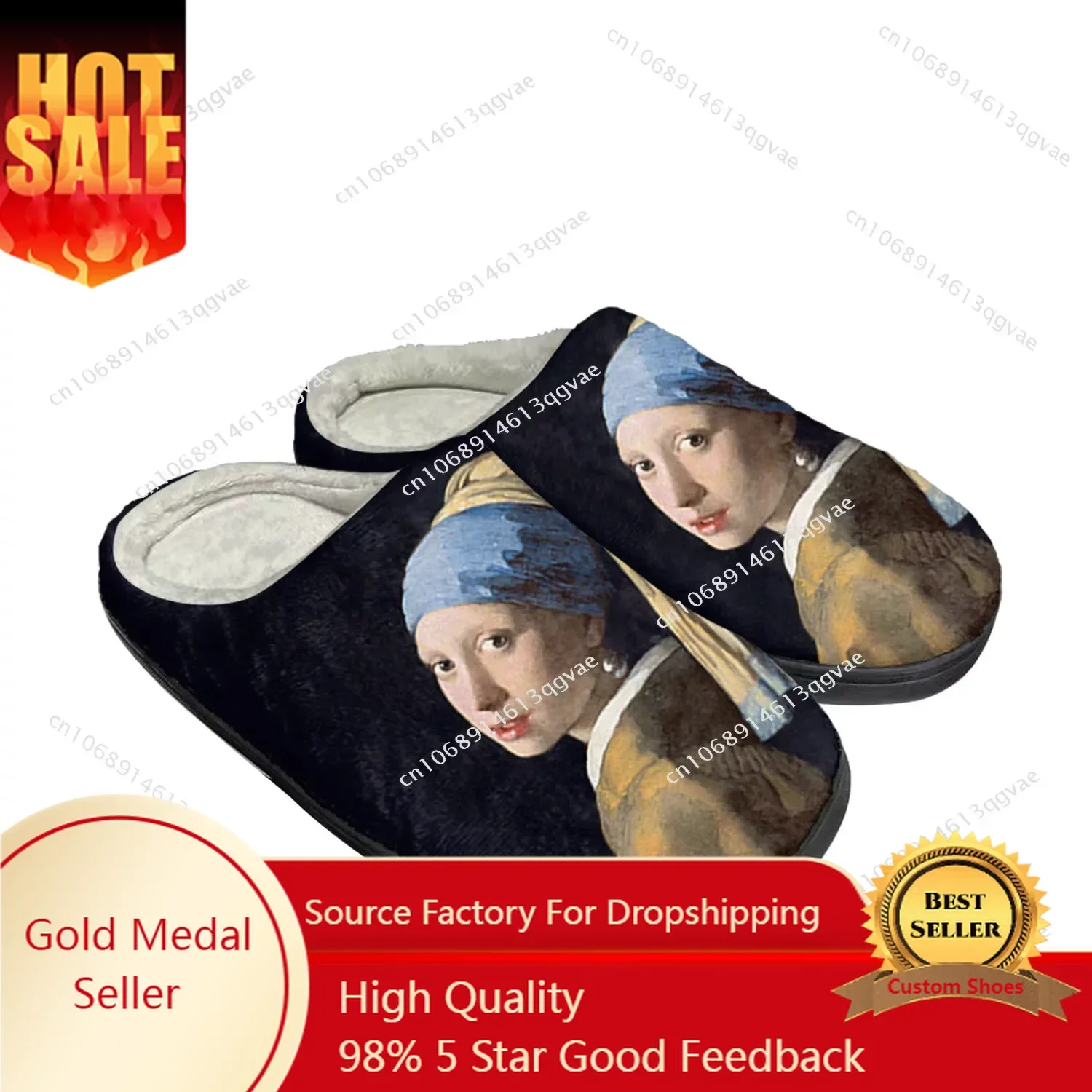 

Тапочки хлопковые с жемчужинами для мужчин и женщин, домашние тапочки, плюшевая обувь для спальни, теплые тапочки, обувь под заказ