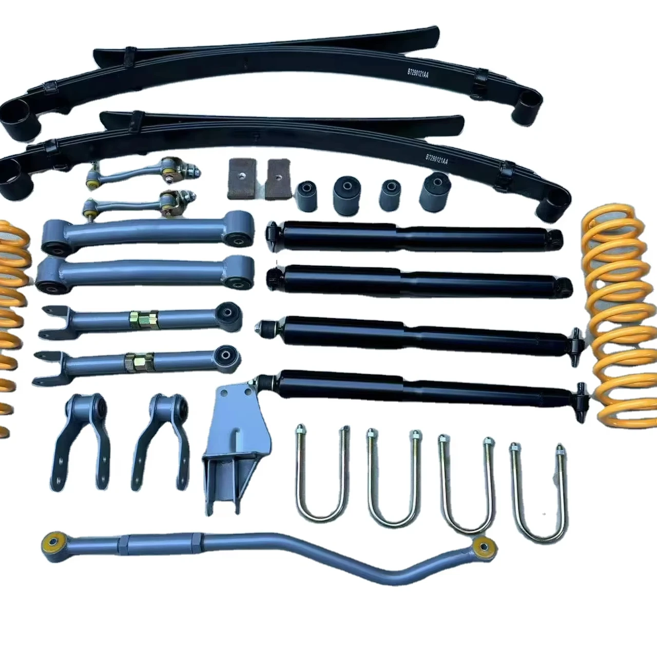 Full Set Lift Kits for Cherokee XJ 4x4 Off-Road Suspension with Shock and Lift Coil Spring Leaf Spring Typecustom