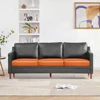PU Leather Couch Cushion Sofa Covers Waterproof Stretch Couch Seat Slipcovers for Banquet Living Room Couch Furniture Protector 6