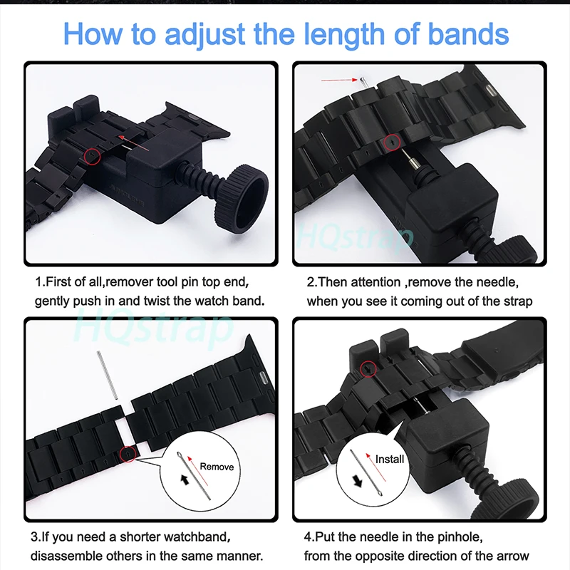 الفولاذ المقاوم للصدأ حزام (استيك) ساعة أداة إزالة...