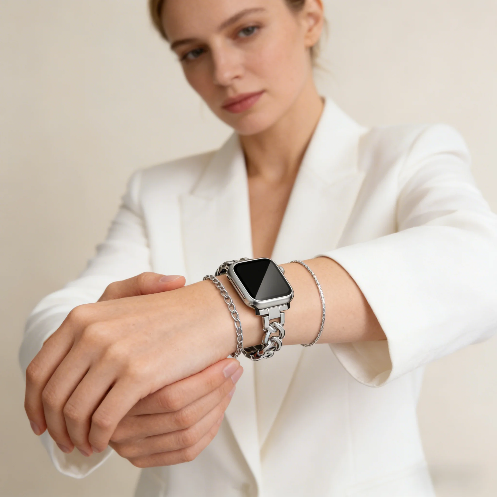 Elegant and Durable Stainless Steel Metal Watch Strap