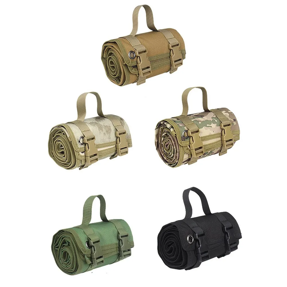 

1pc Shooting-Mat 900D Nylon Outdoor Portable Roll-Up Shooting-Mat Blanket Hunting Rifle Cleaning Mats For Marksmanship Training