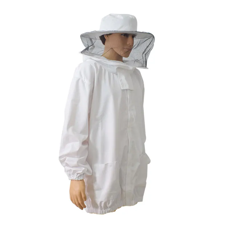 Beekeeper Jacket with Self Supporting Veil Bee Jacket Beekeeping Suit Beekeeper Professional Protective Clothing Anti Bee