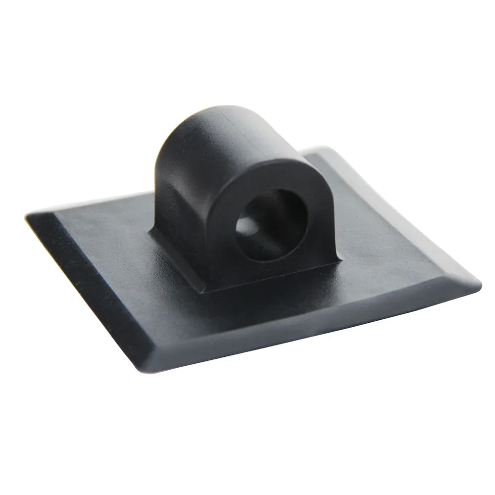 2 Pieces 20mm Dia PVC Engine Motor Clip Stand Holder Inflatable Mount Clips for Kayak Boat Canoe Rubber Dinghy