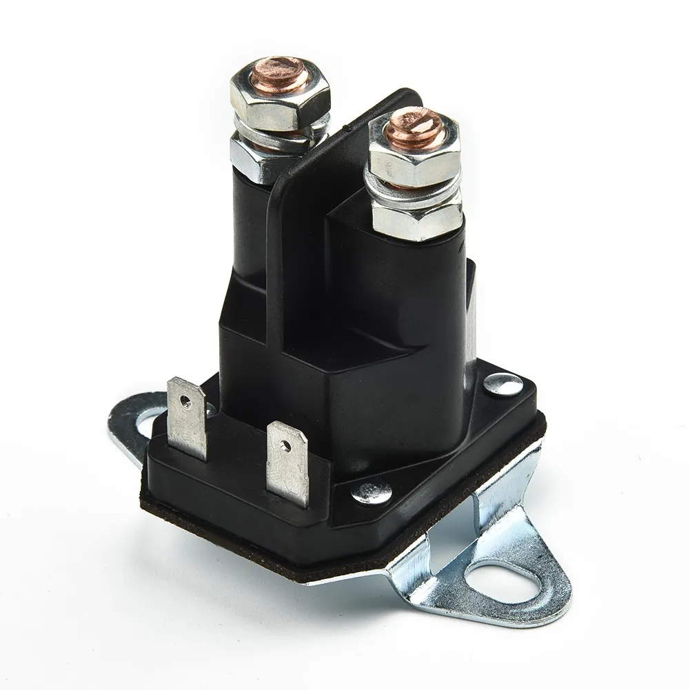 

1pcs Lawn Mower Starter Solenoid 44814801 Spade Connection Garden Power Accessories For Certain For COUNTAX For WESTWOOD